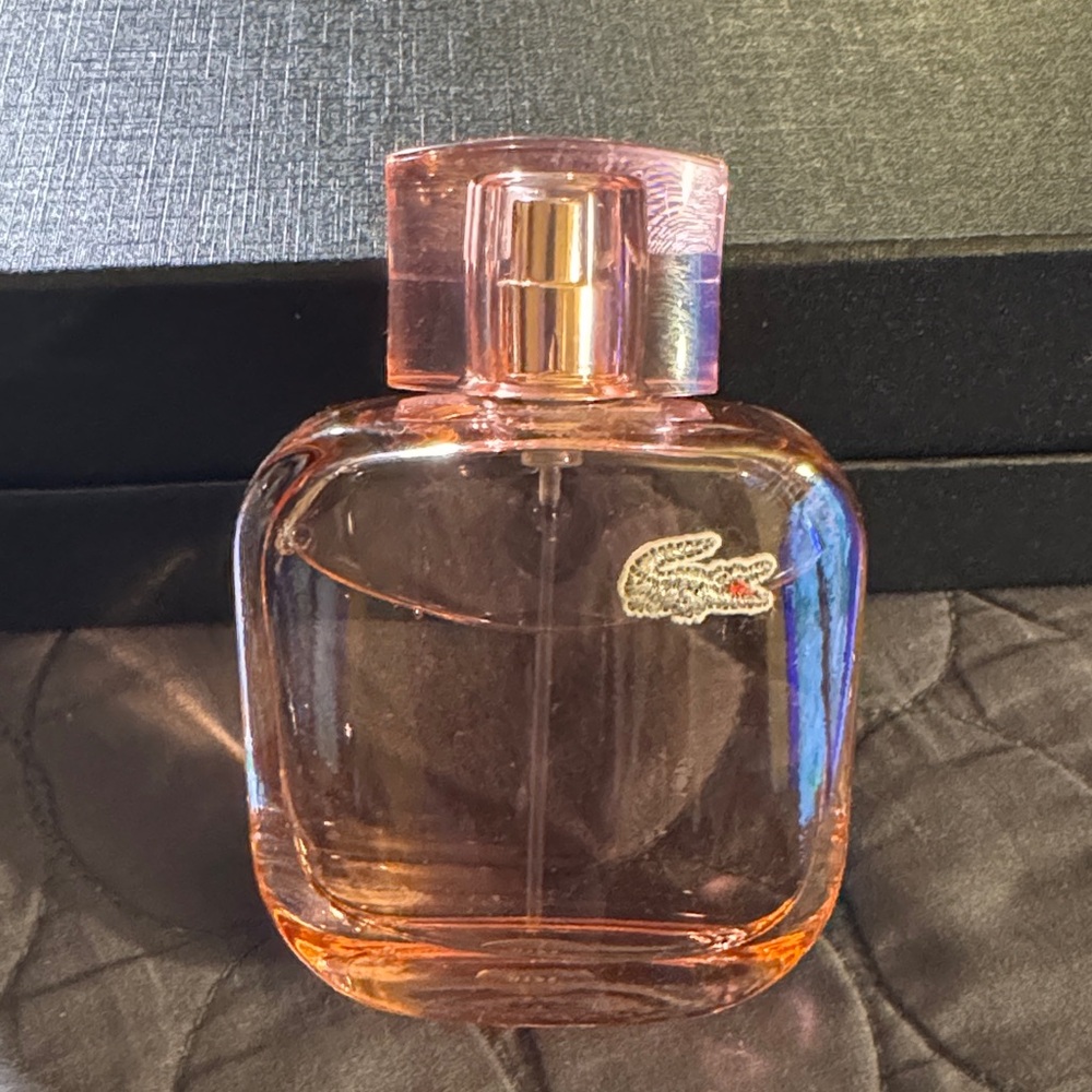 Lacoste L.12.12 Rose Sparkling Eau de Toilette. 3.0 fl oz like new